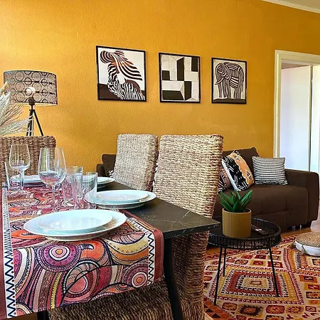 Afrikanisches Design-apartment I Siebtraeger Lipsk