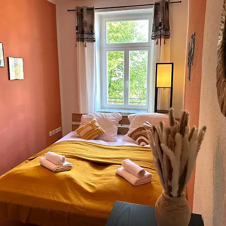 Afrikanisches Design-apartment I Siebtraeger Apartamento Leipzig