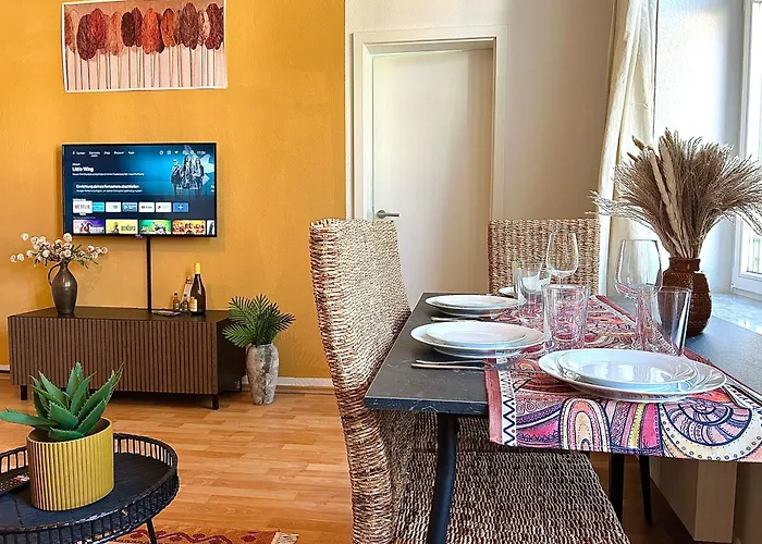 Afrikanisches Design-apartment I Siebtraeger * Lipsk