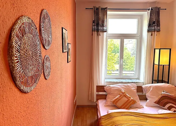 Afrikanisches Design-apartment I Siebtraeger Lipsk